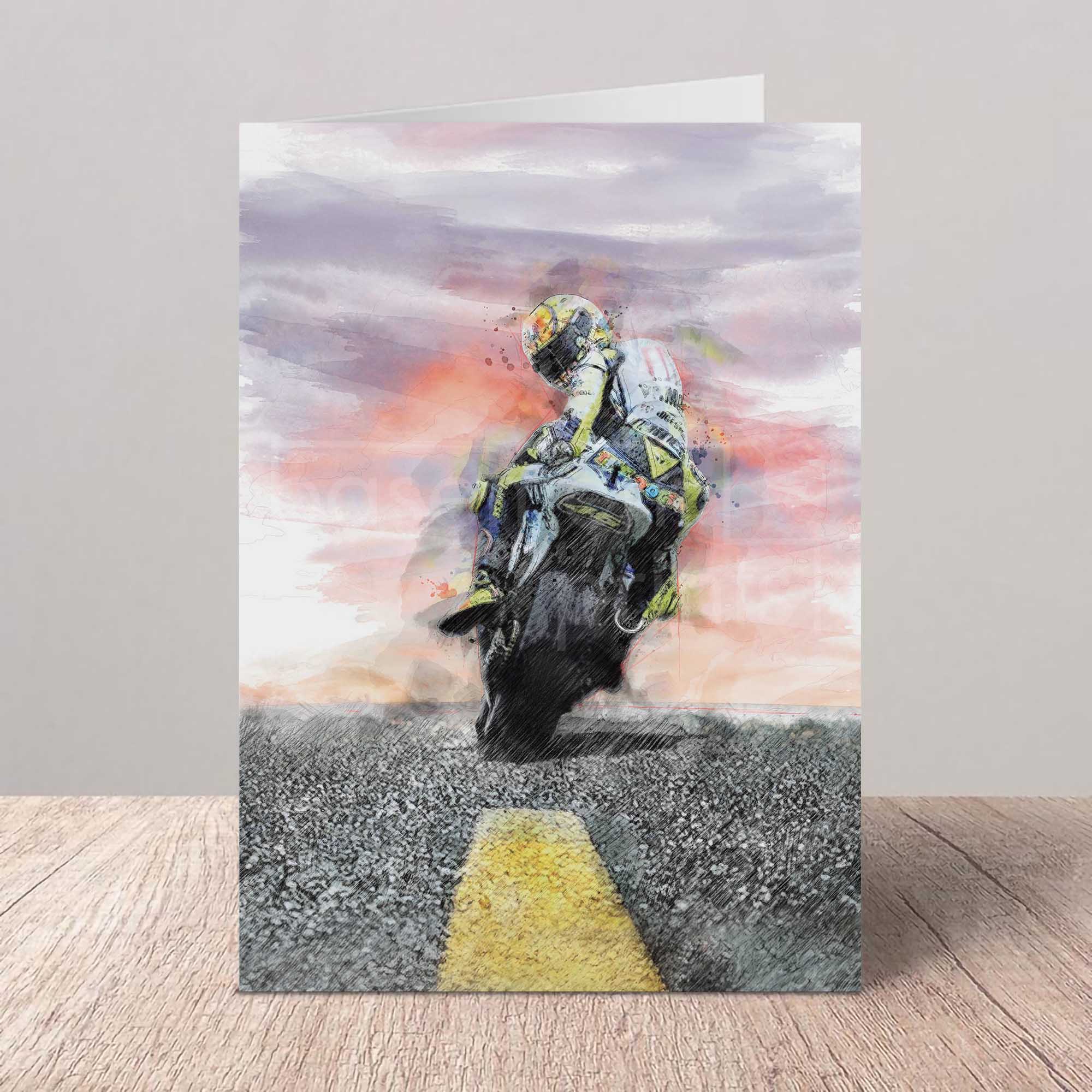 Motorbike Cards - Basement Prints