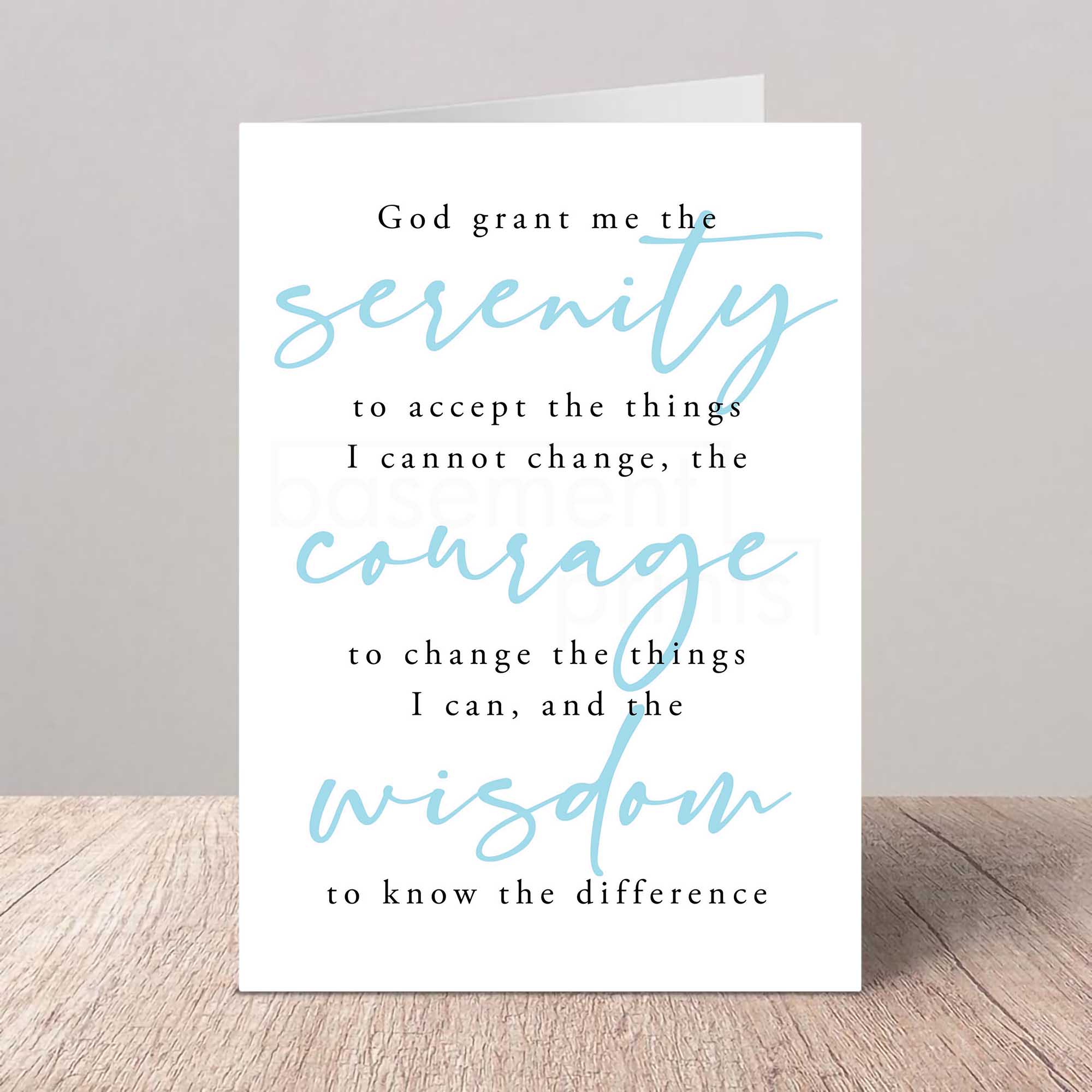 Quote Inspired Cards - Basement Prints